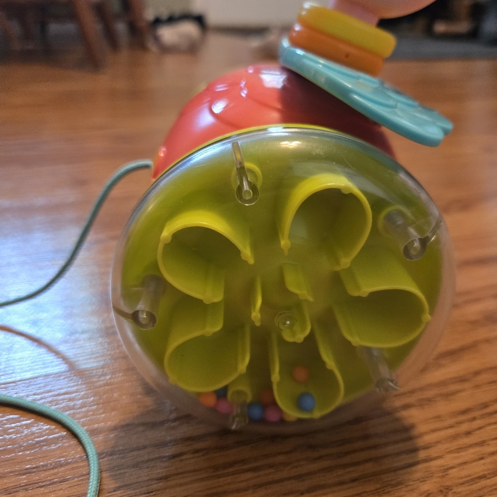 Fisher-Price Bat & Wobble Lion & Paradise Pals Pull-Along Flamingo Baby Toys Set - Picture 3 of 10